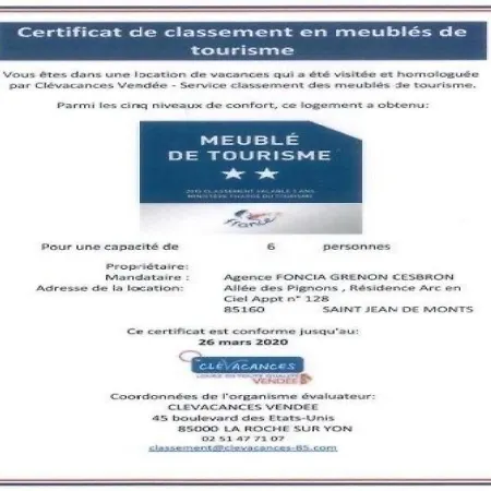 Saint-jean-de-monts, 3 Pieces, 6 Personnes - Fr-1-224c-323 סן ז'אן דה מון